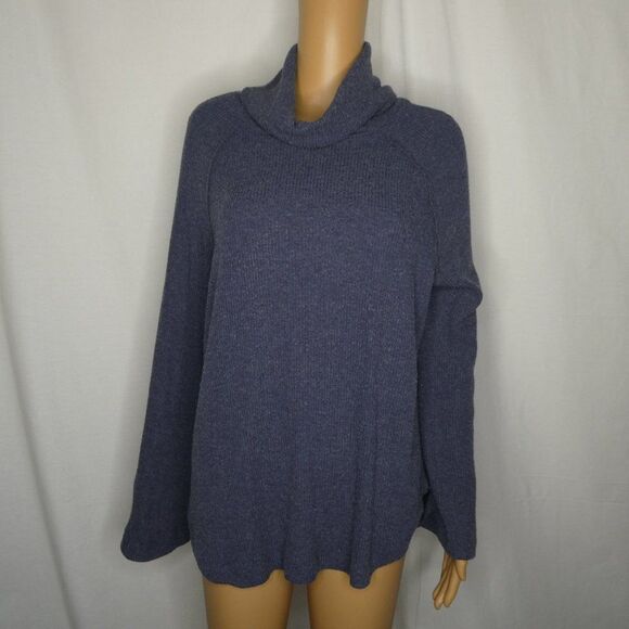 Michael Stars Tops - Michael Stars Ribbed Knit Raglan Turtleneck Top Md